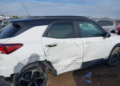 2022 Chevrolet Trailblazer Fwd Rs z USA, uszkodzony, nr VIN KL79MTSL5NB024114